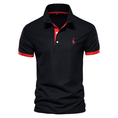 Men’s Classic Short-Sleeved Polo Shirt – Smart Casual Summer Essential