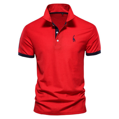 Men’s Classic Short-Sleeved Polo Shirt – Smart Casual Summer Essential