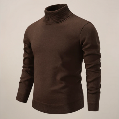 Men’s Classic Turtleneck Sweater – Timeless Smart Casual Knit