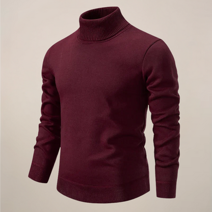 Men’s Classic Turtleneck Sweater – Timeless Smart Casual Knit