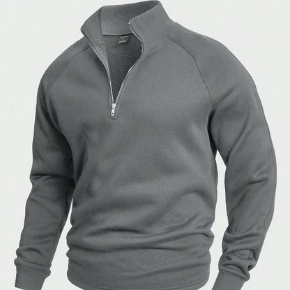 Cevori Winter Style Warm Half Zip Pullover