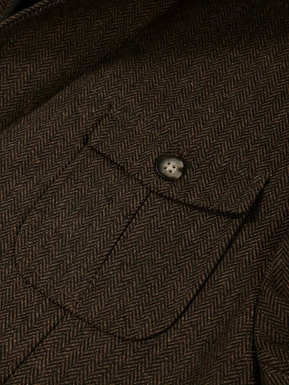 Men’s Heritage Tweed Blazer – Vintage-Inspired Tailored Jacket for Smart Casual & Weekend Wear