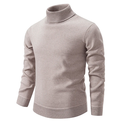 Men’s High-Neck Sweater – Modern Knitwear for Refined Layering