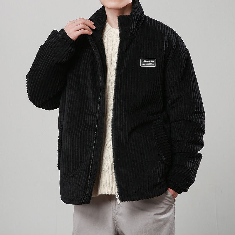 Cevori Relaxed Fit Padded Corduroy Jacket