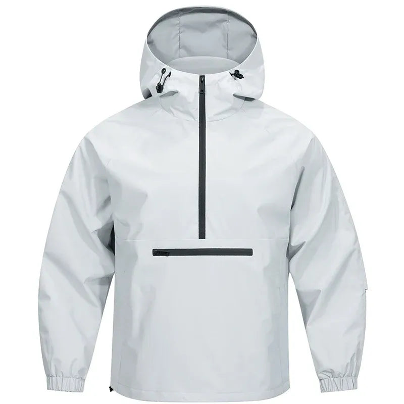Men’s Jacket – Relaxed Fit – Half-Zip – Breathable - Water-Resistant Outerwear