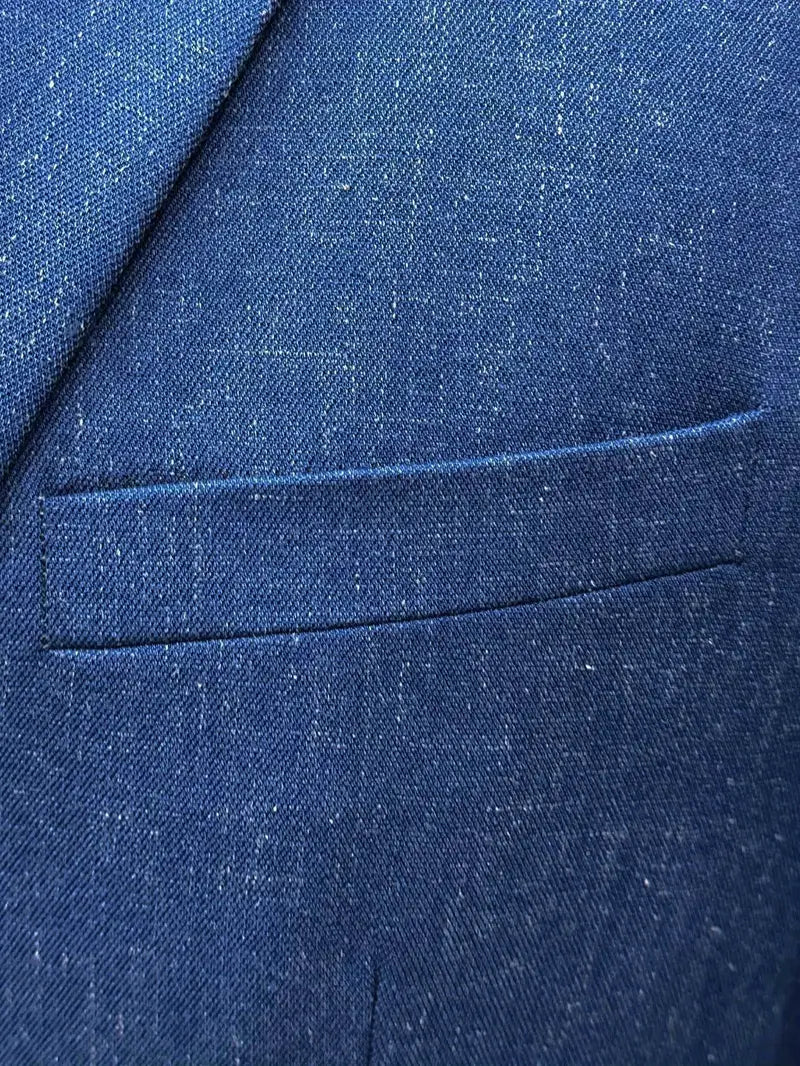 Men’s Linen Suit – Lightweight Two-Piece Summer Formal Wear