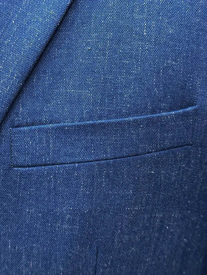 Men’s Linen Suit – Lightweight Two-Piece Summer Formal Wear