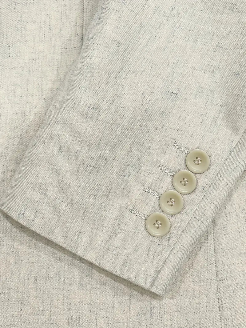 Men’s Linen Suit – Lightweight Two-Piece Summer Formal Wear