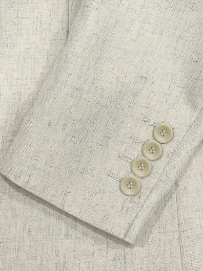 Men’s Linen Suit – Lightweight Two-Piece Summer Formal Wear