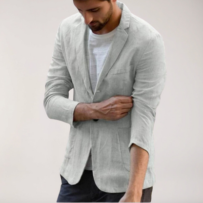 Men's Modern Lightweight Blazer - Spring/Summer Blazer - Single-breasted