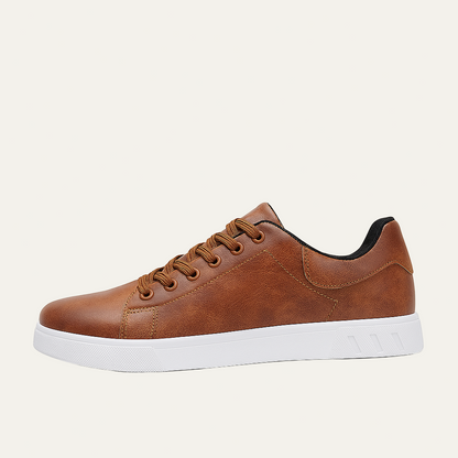 Men’s Classic Low Top Synthetic Leather Sneakers