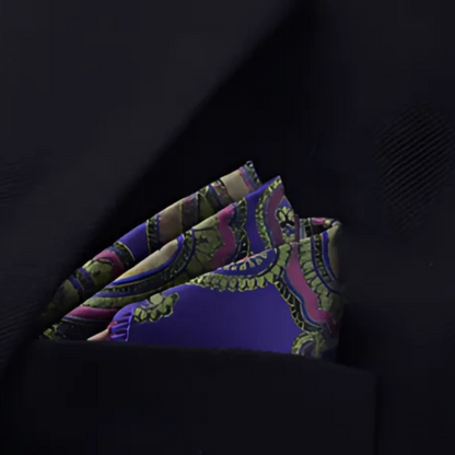 Men’s Pocket Square Handkerchief – Formal Suit Accessory