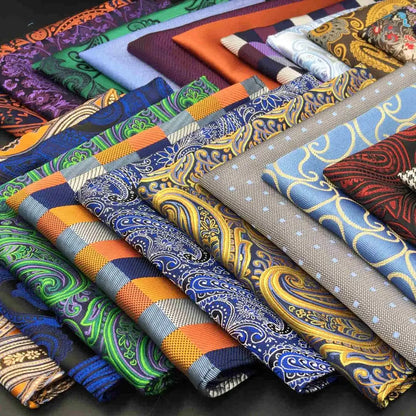 Men’s Pocket Square Handkerchief – Formal Suit Accessory
