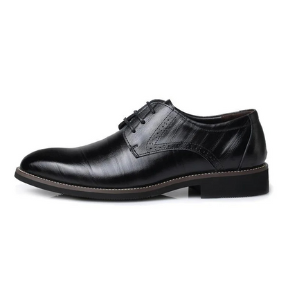 Men’s Polished Derby Shoes – Formal Lace-Up Foot Wear