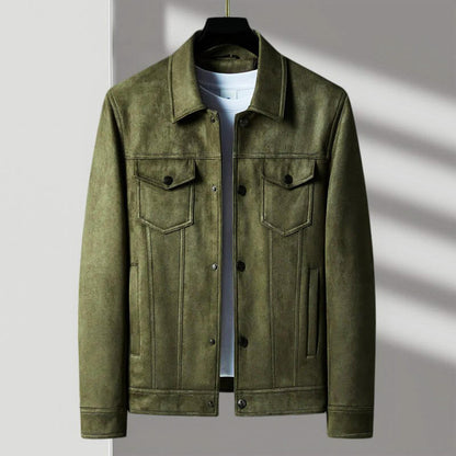 Cevori Vintage Inspired Style Retro Suede Jacket