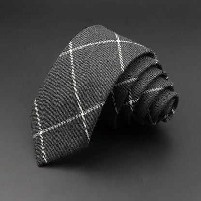 Men’s Slim Solid Colour Formal Necktie – Business & Dresswear Classic Tie