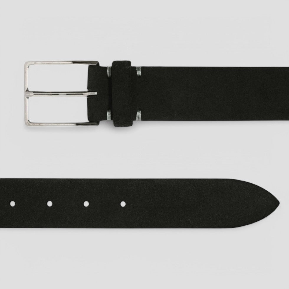 Men’s Smooth Finish Belt – Classic Buckle, Refined Old Money Style