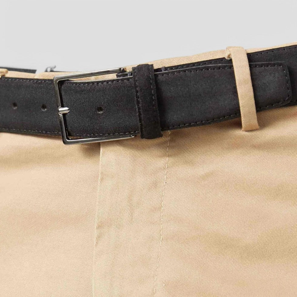 Men’s Smooth Finish Belt – Classic Buckle, Refined Old Money Style