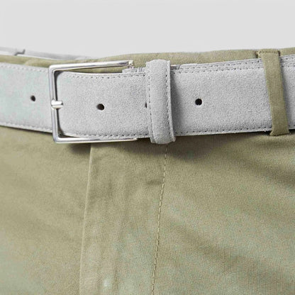 Men’s Smooth Finish Belt – Classic Buckle, Refined Old Money Style