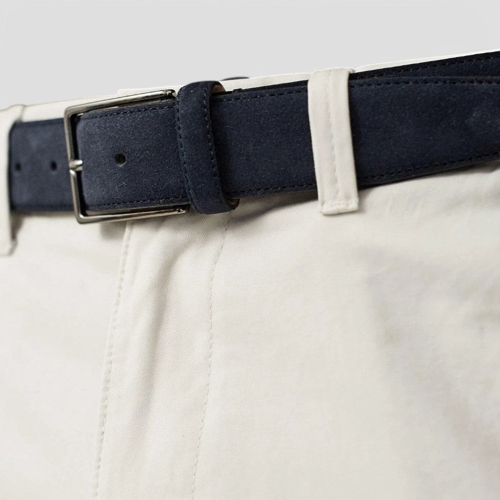 Men’s Smooth Finish Belt – Classic Buckle, Refined Old Money Style