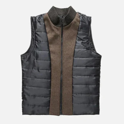 Cevori Stylish Stand Collar Button-Up Overcoat