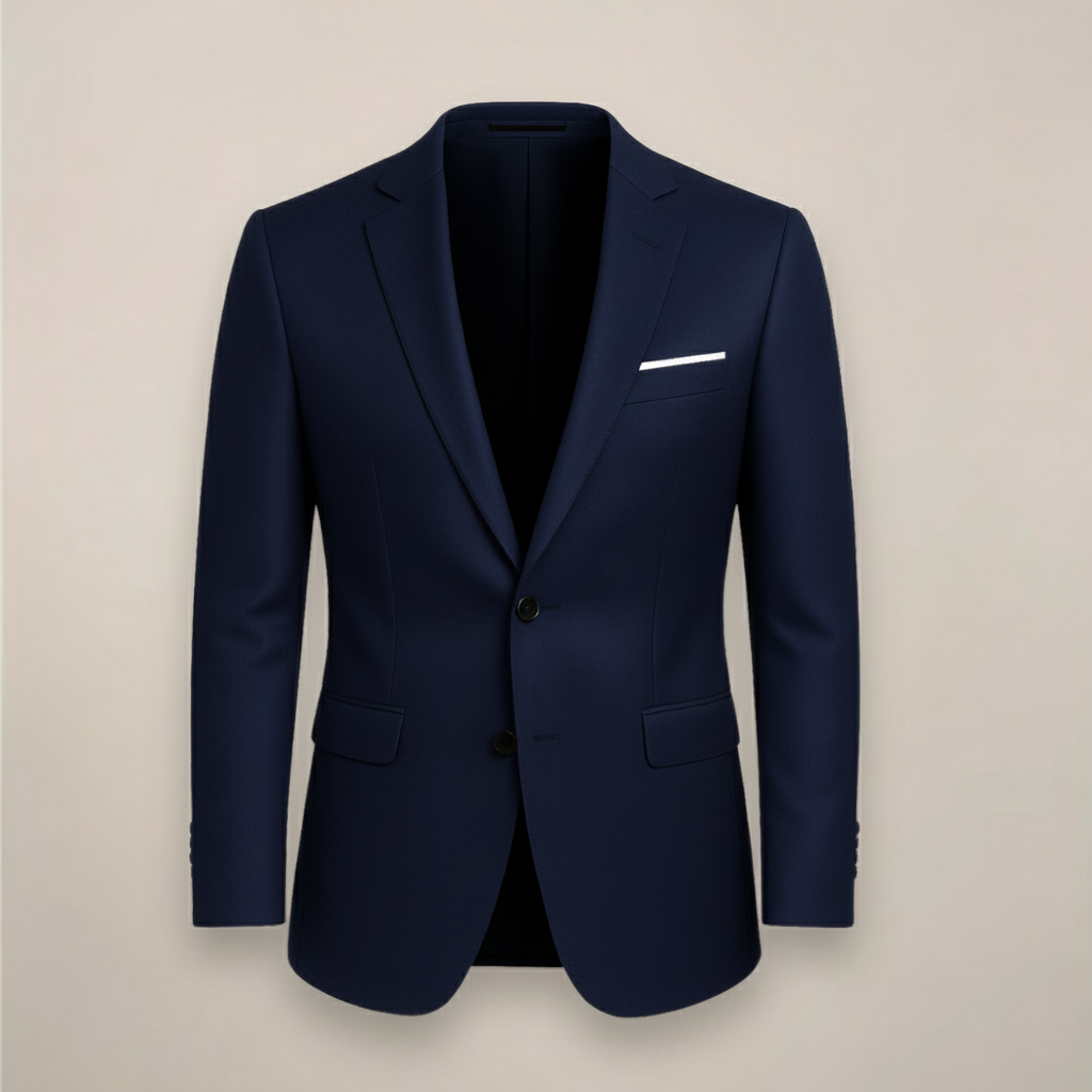 Men’s Tailored Blazer – Slim Fit Formal Blazer for All Occasions