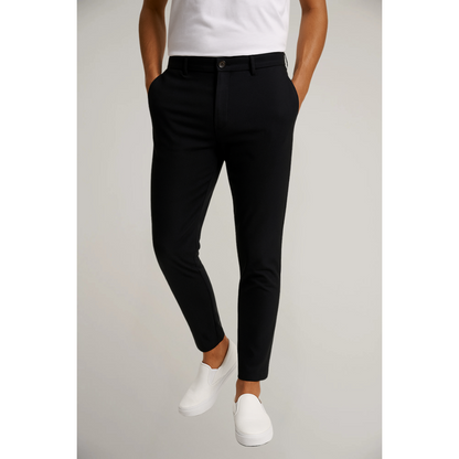 Men’s Tailored Trousers – Classic Flat-Front Workwear