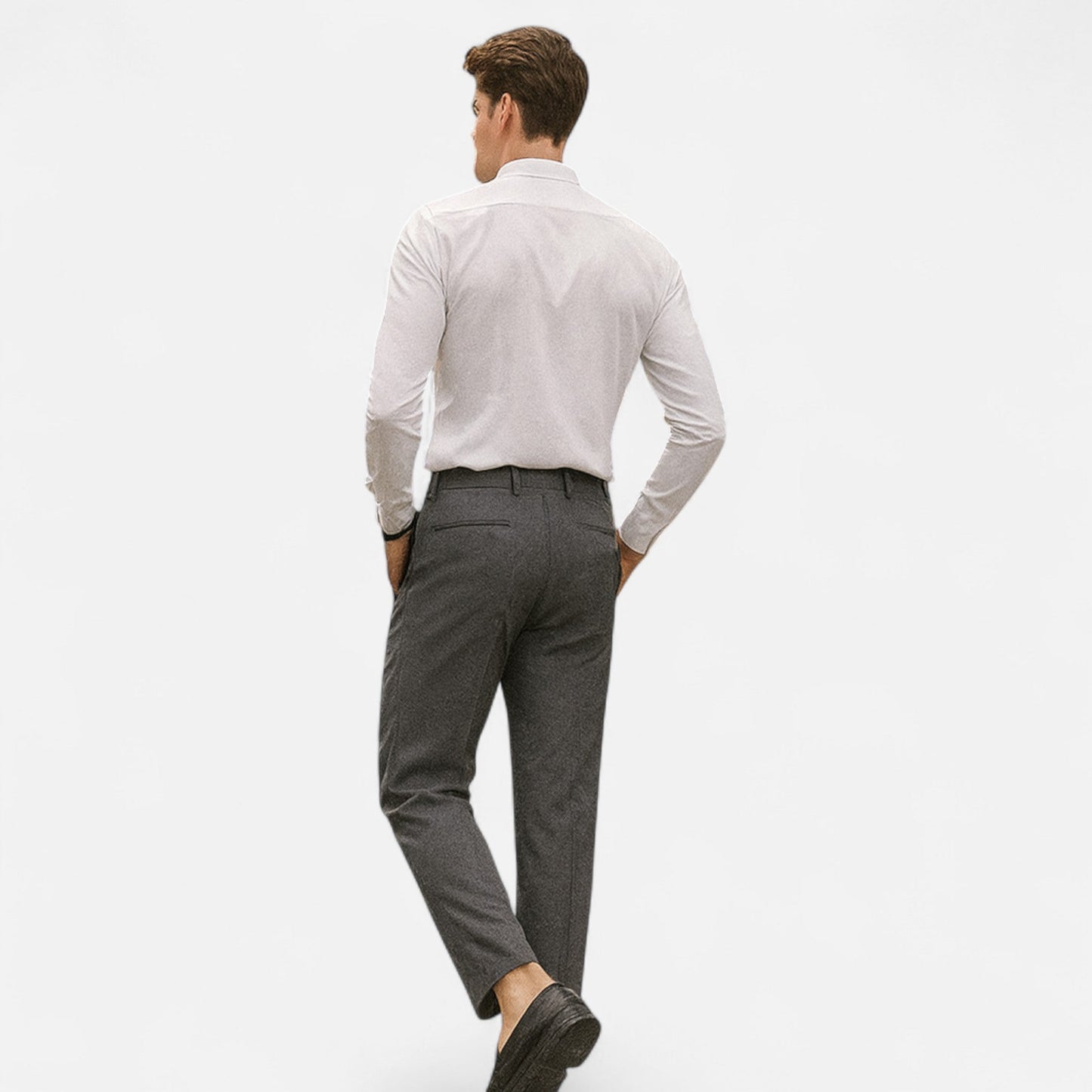 Men’s Tailored Trousers – Slim Fit – Smart Casual – Stretch Design