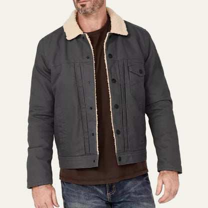 Men’s Sherpa Lined Trucker Jacket