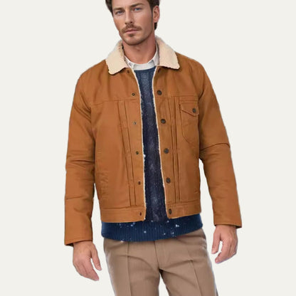 Men’s Sherpa Lined Trucker Jacket