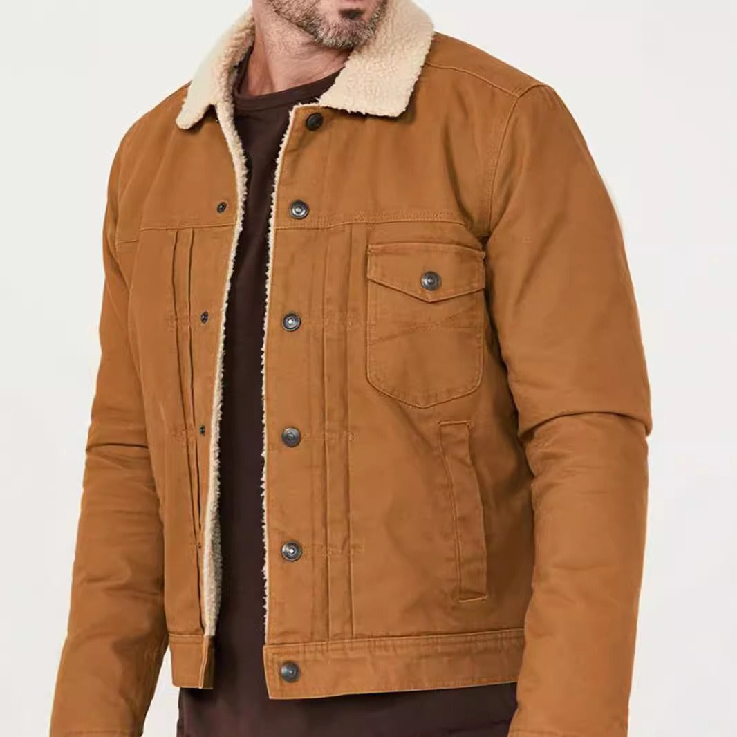 Men’s Sherpa Lined Trucker Jacket