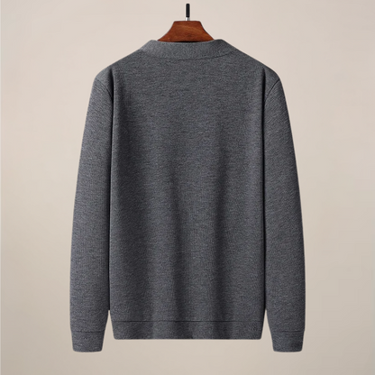 Cevori Button-Up V-Neck Cardigan
