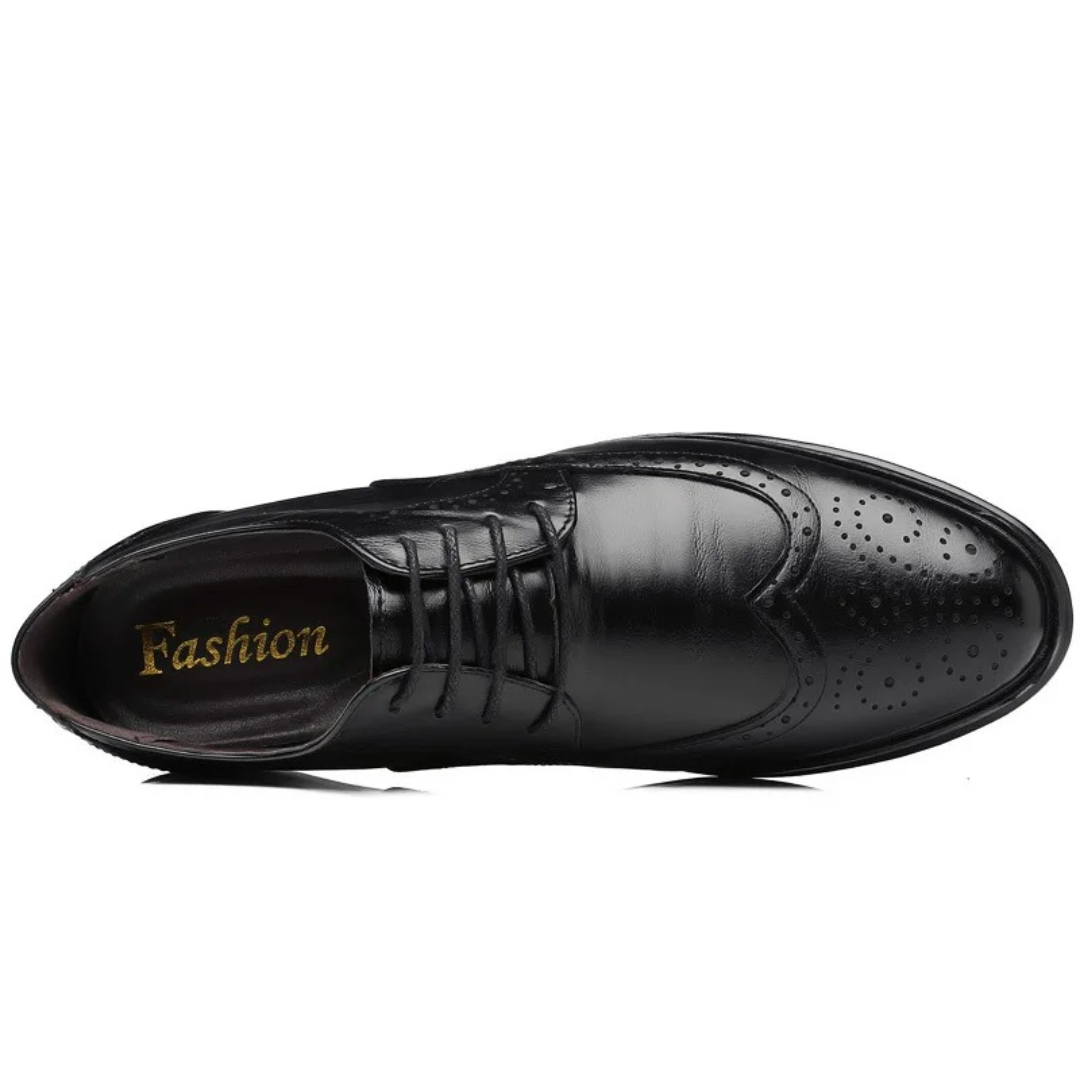 Men’s Wingtip Brogue Oxford Dress Shoes – Timeless Formal Elegance