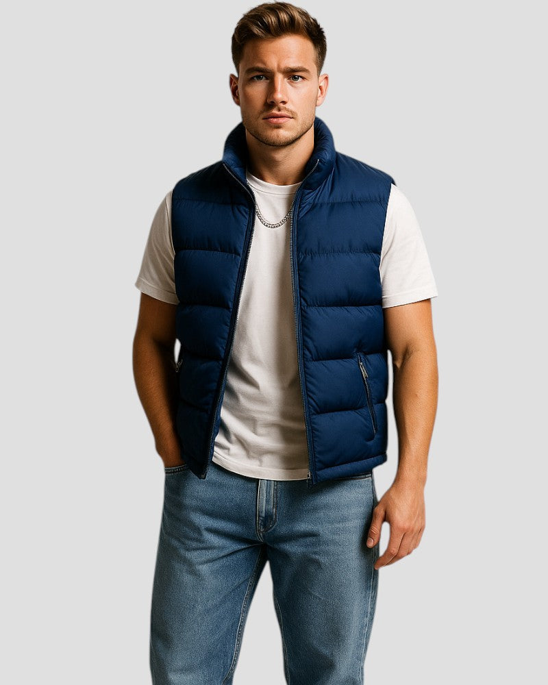 Mens Gilet Bodywarmer Padded Vest