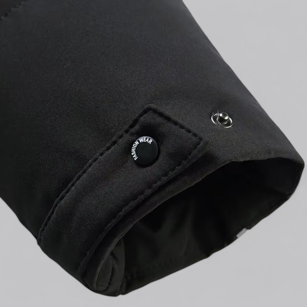 Men’s Long Hooded Puffer Coat