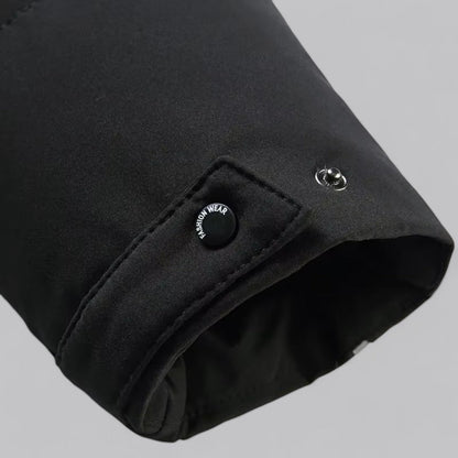Men’s Long Hooded Puffer Coat