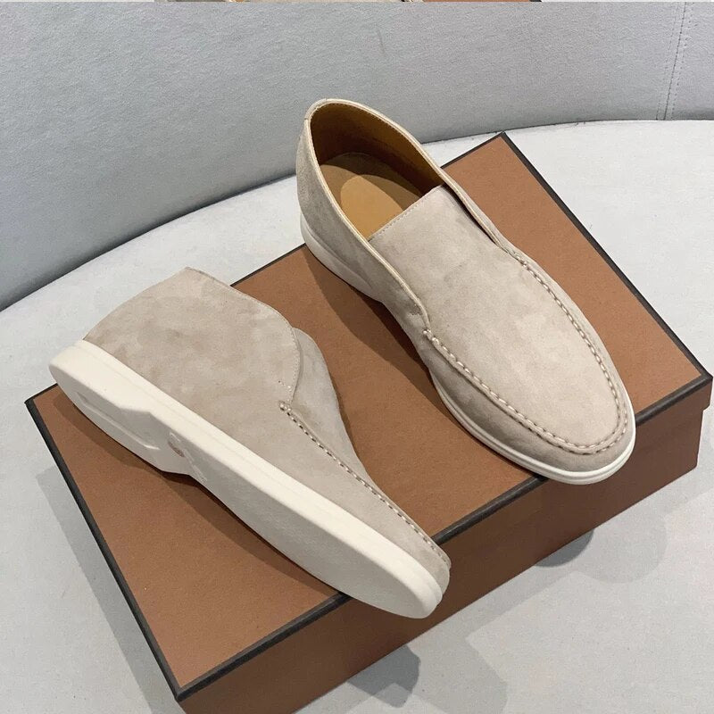 Men’s Casual Suede Slip on Shoes