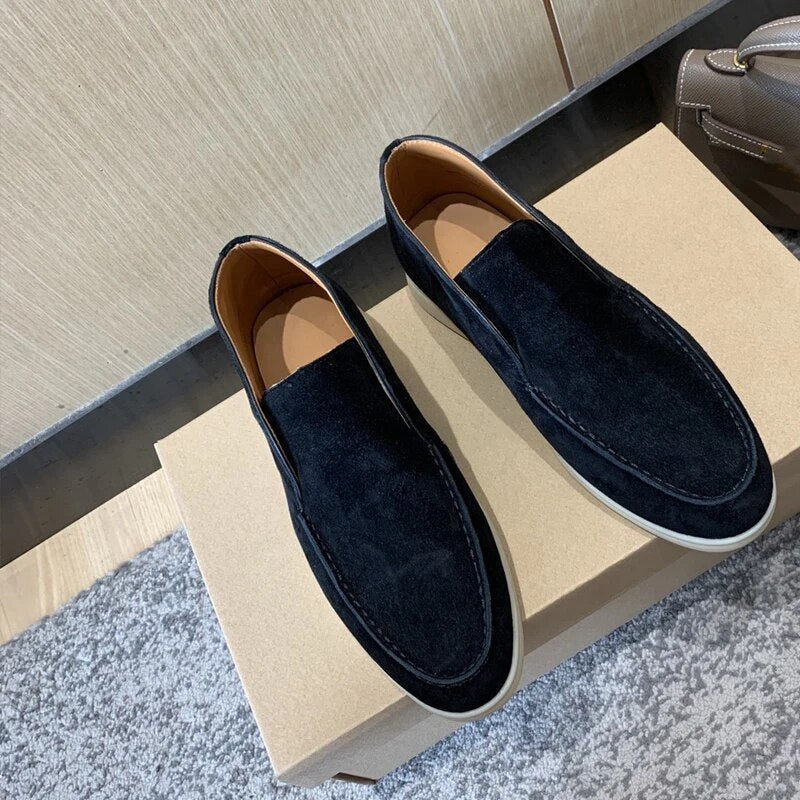 Men’s Casual Suede Slip on Shoes