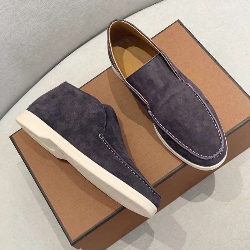 Men’s Casual Suede Slip on Shoes