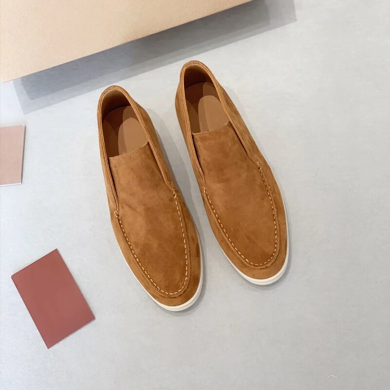 Men’s Casual Suede Slip on Shoes