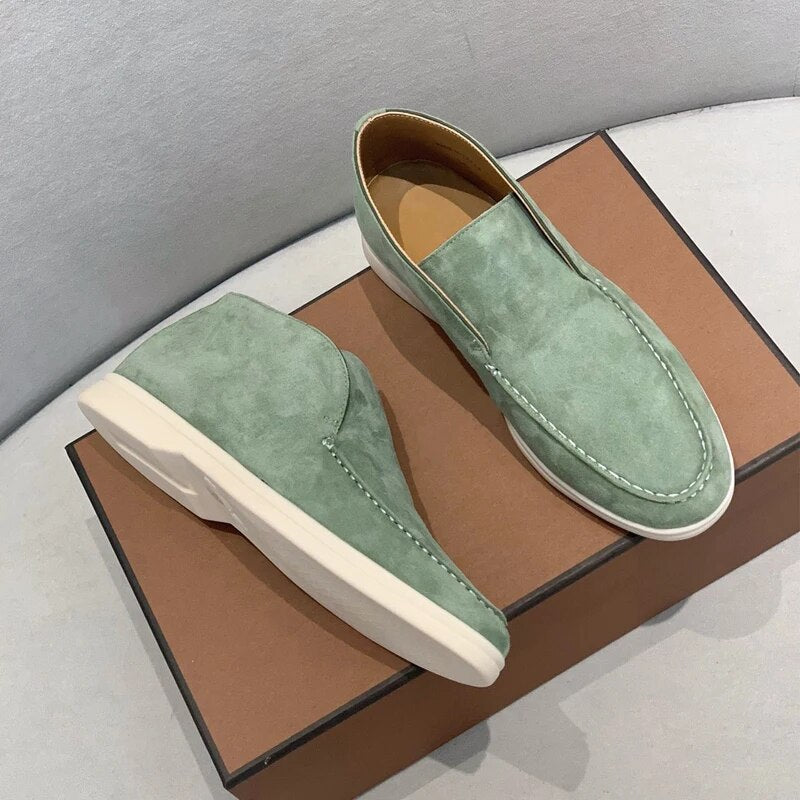 Men’s Casual Suede Slip on Shoes