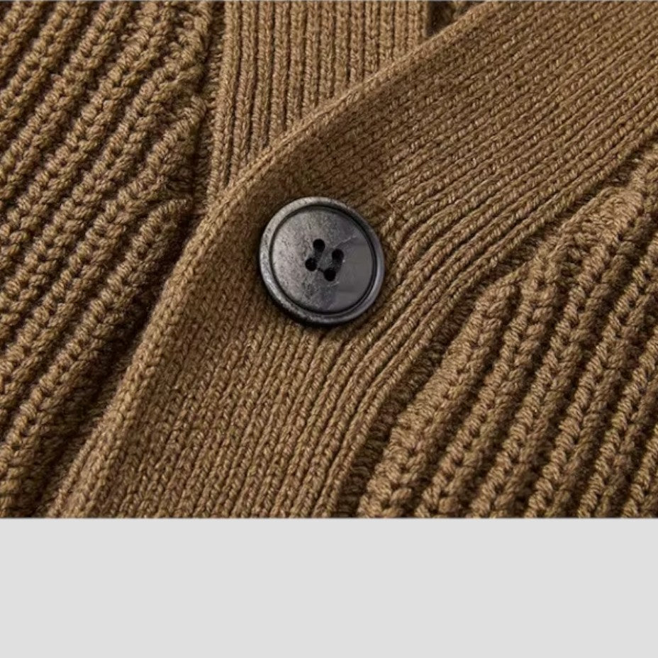 Merino Wool Cardigan For Men