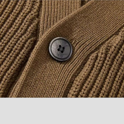 Merino Wool Cardigan For Men