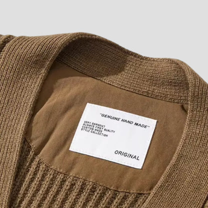 Merino Wool Cardigan For Men