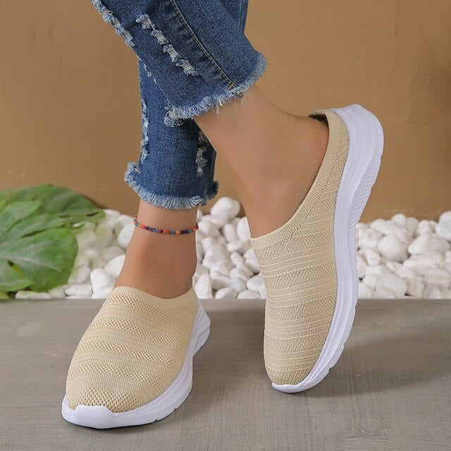 Soft Lightweight Women's Slip On Orthotic Shoes - BritishElegance