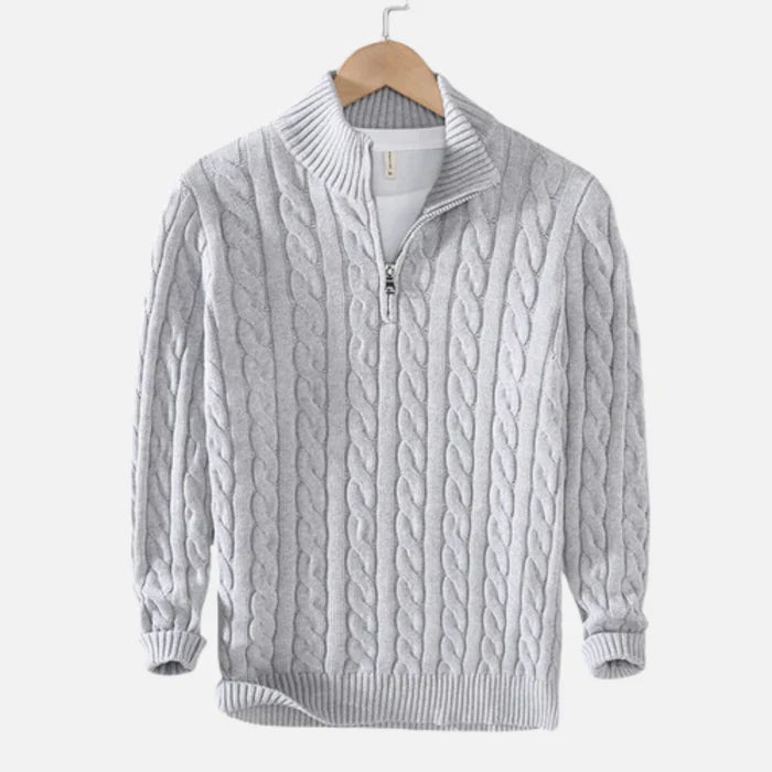 Keith - Old Money Half-Zip Jumper Men
