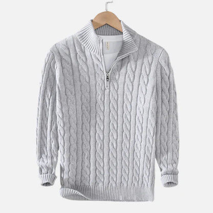 Keith - Old Money Half-Zip Jumper Men