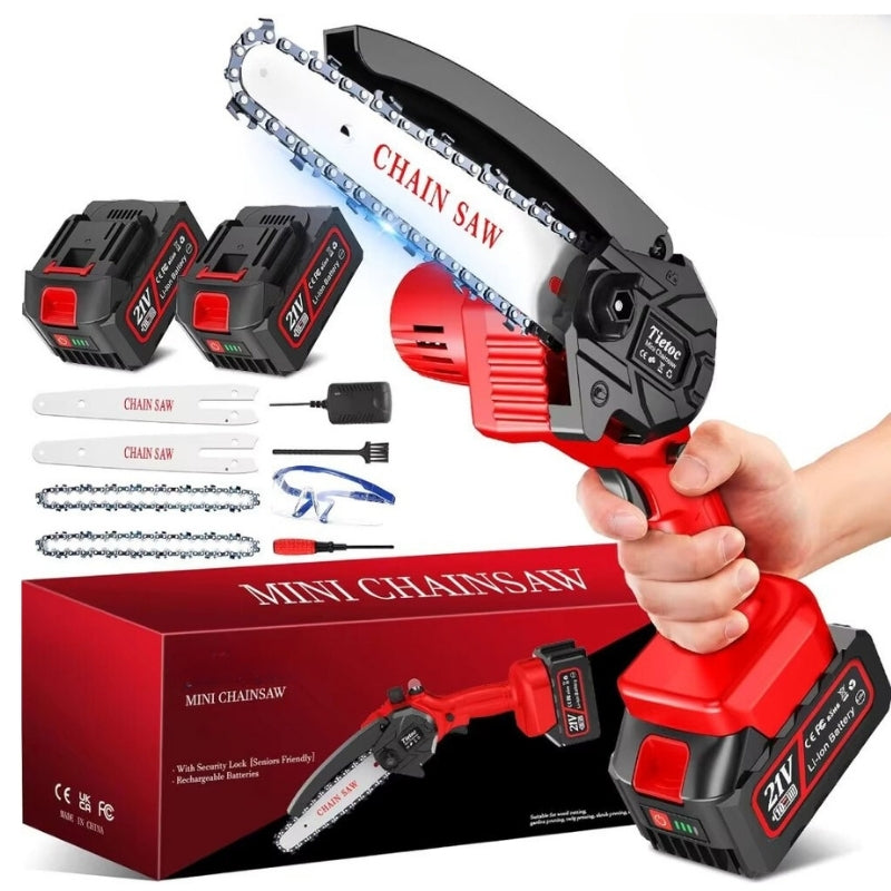 Portable Powerful Battery Chainsaw - BritishElegance
