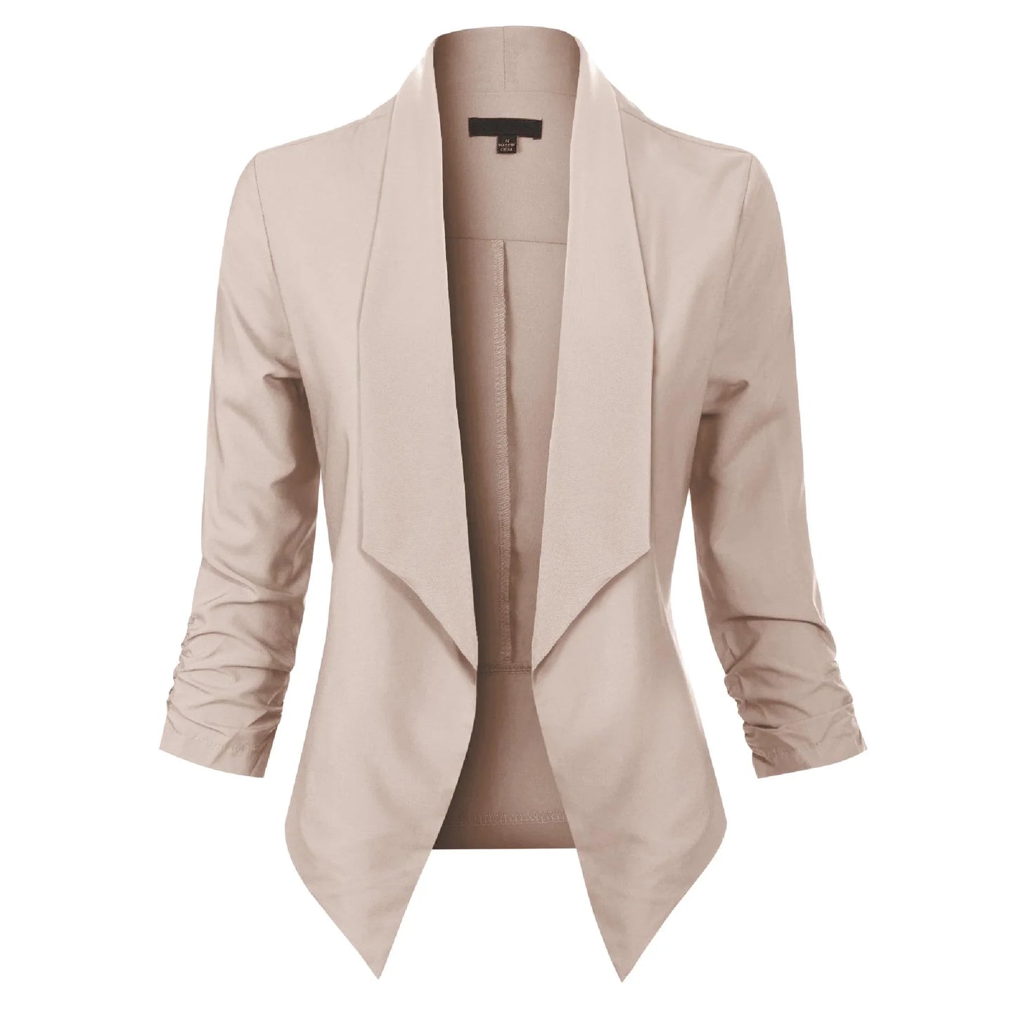 Slim Fit Open Front Women's Jacket