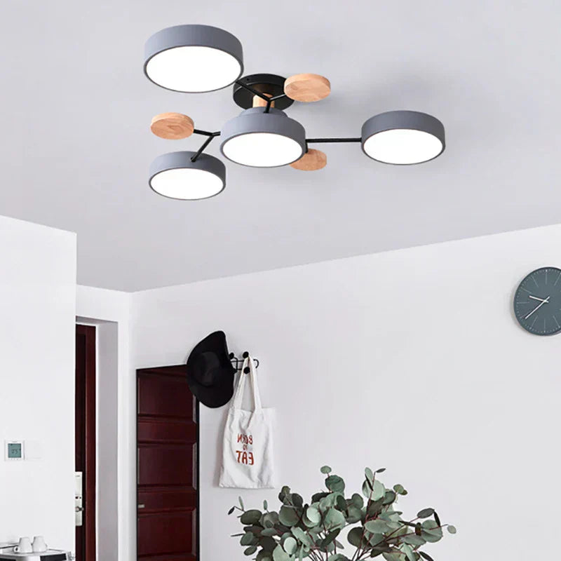 Slim LED Ceiling Light Fixture for Indoor Use - BritishElegance